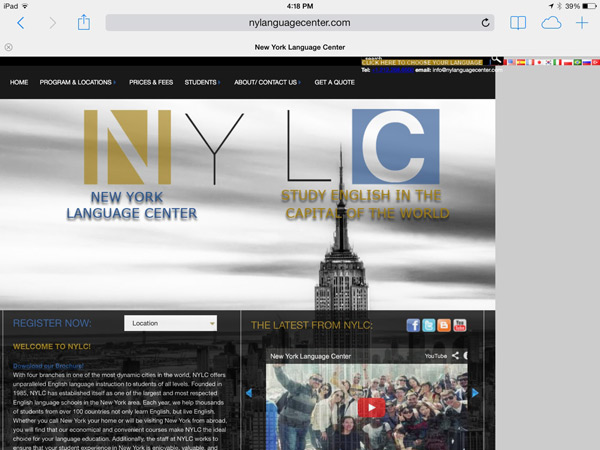 NYLC-Homepage