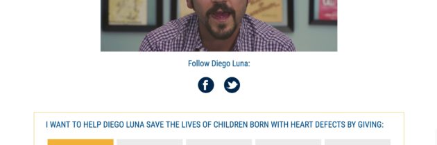 Surgeons of Hope Diego Luna Landing Page